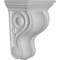 Ekena Millwork 4 3/4"W x 3 1/2"D x 6 3/4"H Traditional Curved Corbel COR04X06X03TR - alternate 2